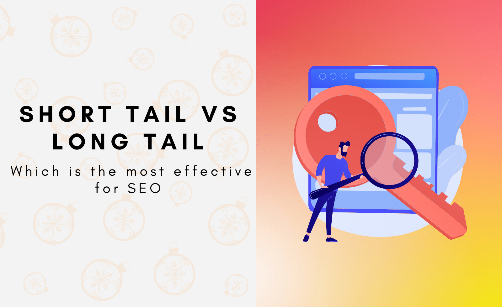 Short tail vs Long tail keywords