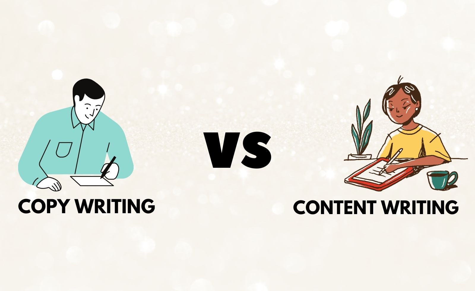 Copy writing vs Content writing