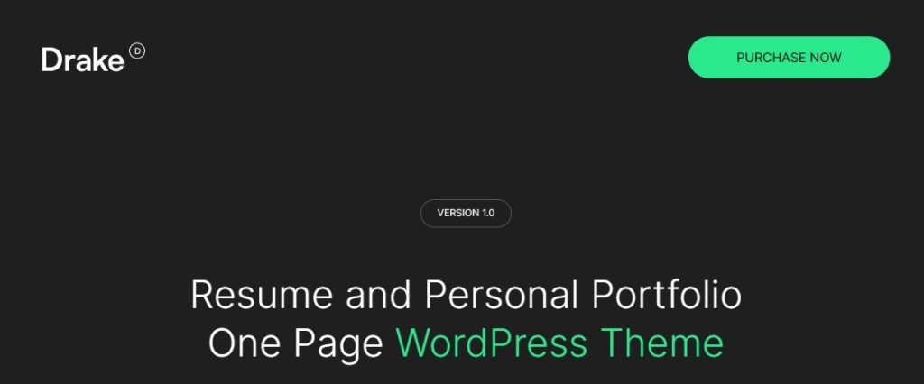 drake homepage Best wordpress themes for freelance writers 