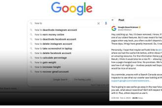 Google removes “Cache” Feature