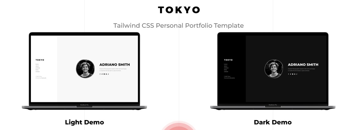tokyo homepage Best Personal website template for software engineer